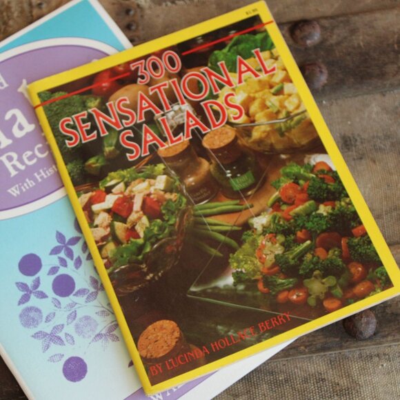 Vintage 1980s 2000s Recipe Booklets, Old Shaker, Salads, Oxmoor House, Cookbooks - Picture 3 of 10